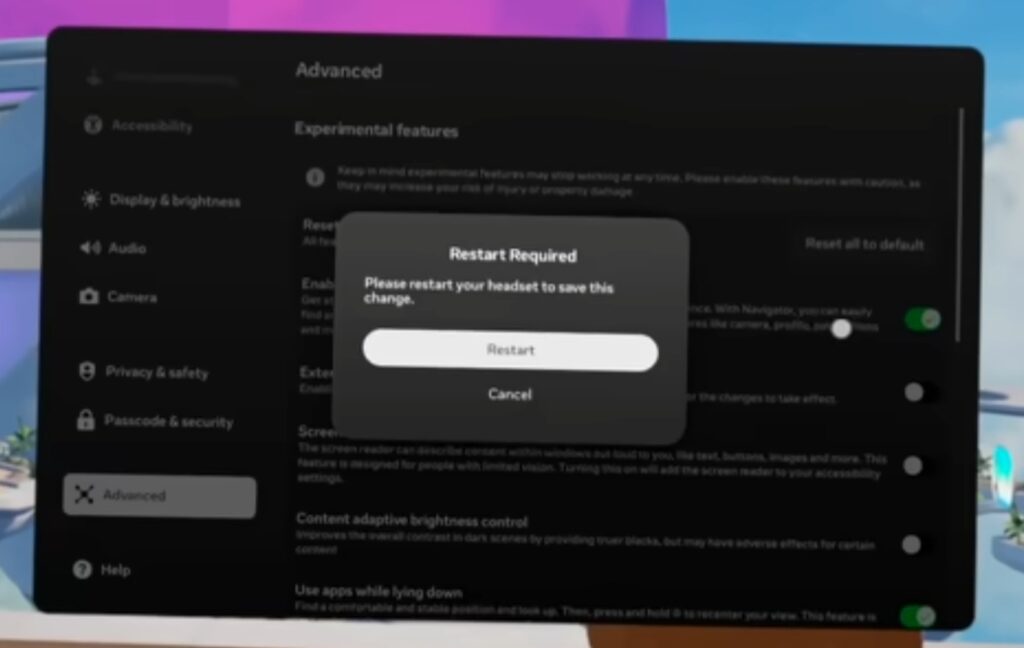 2-1024x648 Meta Quest 3 V83 更新教程：新功能详解、隐藏应用与家居环境设置指南