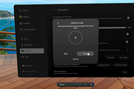 摇杆漂移2 如何简单修复 Meta Quest 3 手柄的摇杆漂移问题